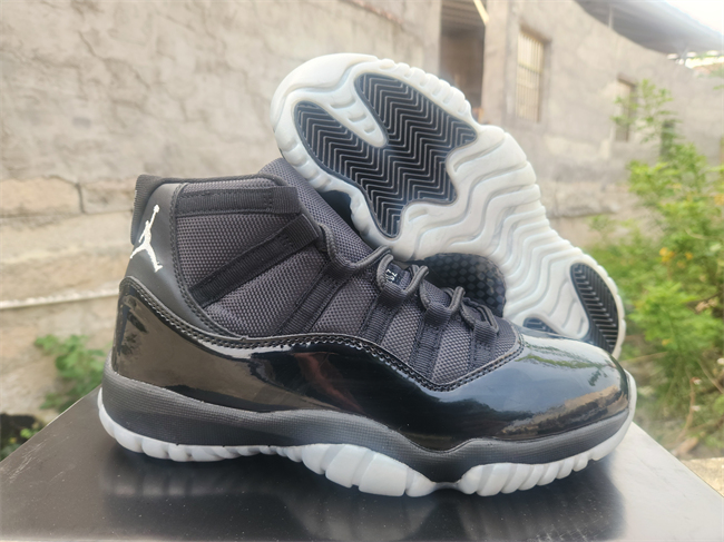 Men's Running weapon Air Jordan 11 Black Shoes 131